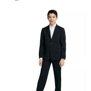 Calvin Klein Kids Black Jacket & Pants Set